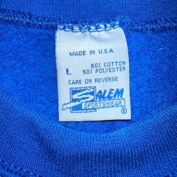 MINT Vintage 90s Unisex Adult Large Salem Sportswear St Louis Rams Sweatshirt - Picture 2 of 8